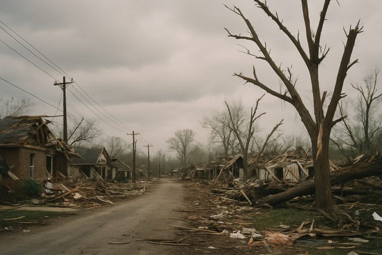The Tornadoes Came Through Overnight. The Statement Was Workshopped.
